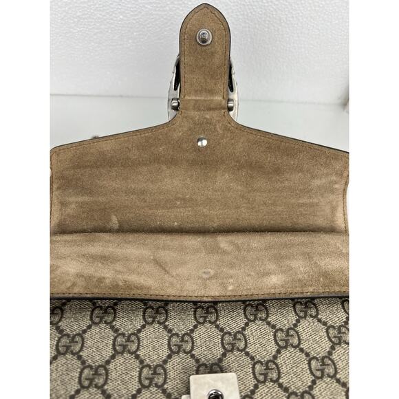 Gucci Supreme Canvas Dionysus Chain Strap Women’s Shoulder Bag - Picture 12 of 16